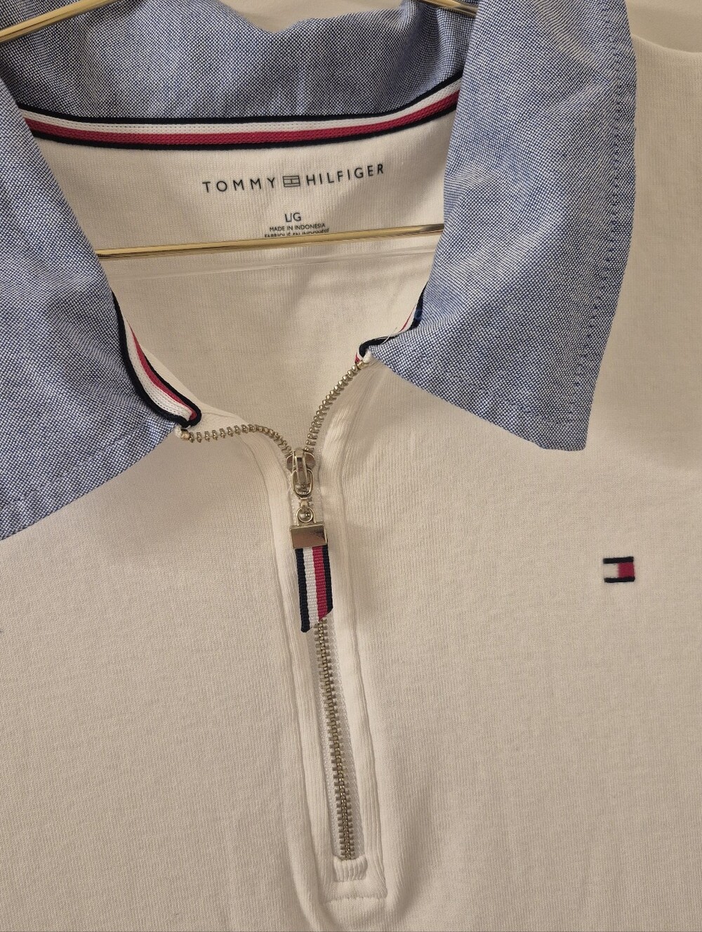 Tommy Hilfiger Cream Sleeveless Polo Dress - Picture 3 of 4